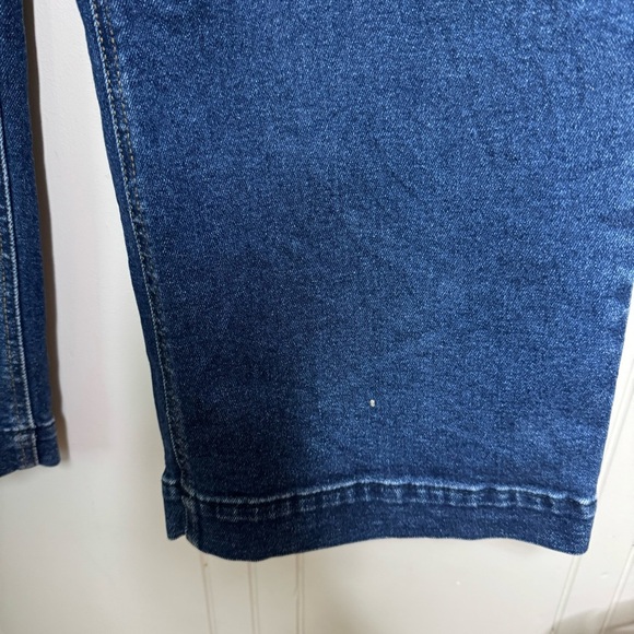 Just Black Denim High Rise Dark Blue Jeans - Picture 6 of 10